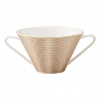 NIKKO(ニッコー) ELITE MODERN(エリートモダン) クリームスープ碗 シルクシャンパン(ゴールド) 11730-2180H