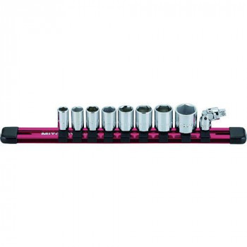 ミトロイ(MITOLOY) 1/4 ソケットレンチセット mm ホルダーセット SH210M