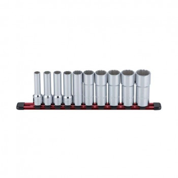 ミトロイ(MITOLOY) 1/2 ソケットレンチセット ディープ mm ホルダーセット SH411ML-A