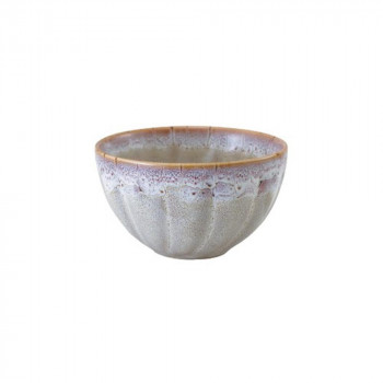 西海陶器 びいどろ碗 珊瑚