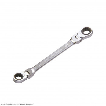 KTC ラチェットめがねレンチ(両頭型首振りタイプ) 13×15mm MR1A-1315F