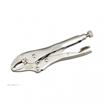 KTC ロッキングプライヤ 曲線あご(ワイヤーカッター付) 100WR