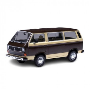 IXO B フォルクスワーゲン タイプ2 (T3) カラベル 81 ブラウン/ベージュ 1/43スケール CLC573N