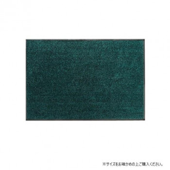 (クリーンテックス) 玄関マット Horse Stripe Green Black 45x75 cm