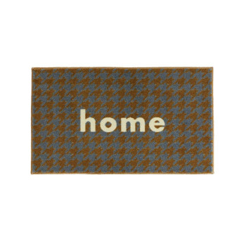 (クリーンテックス) デザインマット kahou home_camel&grey 45×75cm