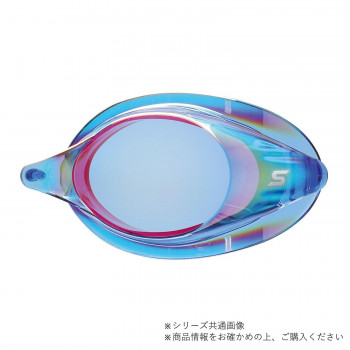山本光学 SWANS 度付きミラーレンズ ネイビー×シャドーミラー SRCL-7M NASHD S-3.00