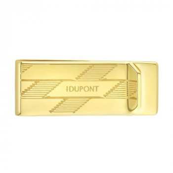 S.T. Dupont　エス・テー・デュポン マネークリップ クロム ゴールド 003542