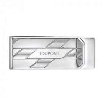 S.T. Dupont　エス・テー・デュポン マネークリップ クロム シルバー 003543