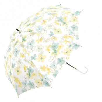 中谷 傘 UVフローラル デイジーイエロー Parasol 長傘 915-057
