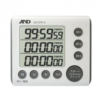 A&D 3チャンネル 100時間デジタルタイマー AD5701A