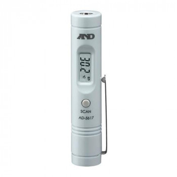 A&D 赤外線放射温度計 小型 軽量 ペンホルダー付 AD5617