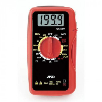 A&D デジタルマルチメータ 直流・交流電流/電圧測定 抵抗測定 AD5527A