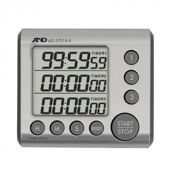 A&D 3チャンネル 100時間タイマー 厨房タイマー AD5701AE