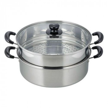 ヴェンセ IH対応二段蒸し器30cm VR-8183 1023556