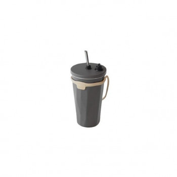 トート ストロー付2wayタンブラー570ml(チャコール) RH-1761 1034569