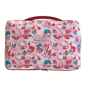 三金商事 SWIMMER×SANRIO 圧縮トラベルポーチ ピンク SS0133