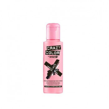 ヘアカラークリーム クレイジーカラー 100ml ブラック GO-CC030