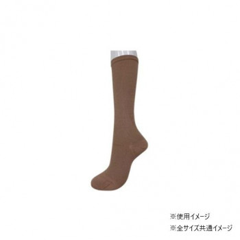 吉田司 ツカレナイン ソックスサポーター 医療機器サポーター(弾性ストッキング) ベージュ L 1足分(2枚)