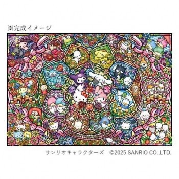 ビバリー ジグソーパズル サンリオキャラクターズ ステンドグラス 1000ピース 1000-088