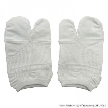 足もとリセット Azetuck 母趾外反対策くつ下(薄地タイプ) 22～23cm 白