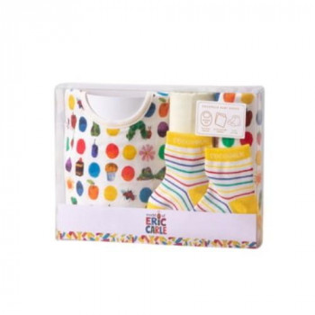 COCOWALK ベビーギフト ソックスギフトBOX はらぺこあおむし ドット R-231005DOT