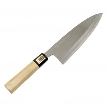 日本製 堺一文字吉國作 青二鋼 出刃包丁 180mm