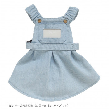 ペット用品 ドッグウェア デニムワンピース Light Blue/ライトブルー Sサイズ DG-DNM02-S
