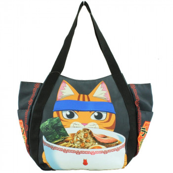 ラーメン赤猫 プリントバルーンバッグ 02