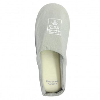 PAGE ONE ページワン teatime バブーシュスリッパ 09 MOSS GRAY GRK1493