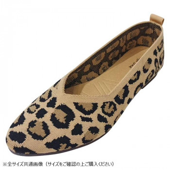 ニットパンプス Sサイズ(22~22.5cm) 47 LEO PARD GSZ2069