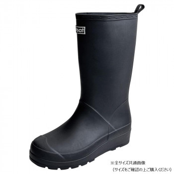 sutsat　ミドル丈レインブーツ　Mサイズ(23～23.5m)　07　BLACK　GSZ2189