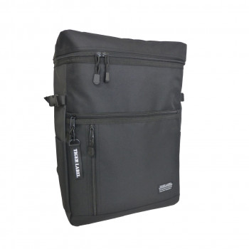 イコマ創芸 TIGER LABEL スクエア型バックパック コインパスケース付 約23L ブラック TL-50