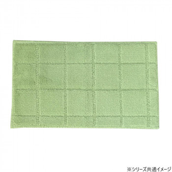 日本製 抗菌防臭＆吸水速乾バスマット レチカータ Sサイズ 30×50cm GN・グリーン 2352
