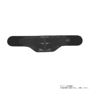 丸光産業 腰 バックレスキューベルトメッシュ ブラック L 201705