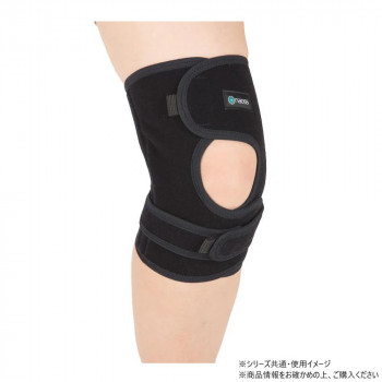 丸光産業 膝 ニーレスキューオープン ブラック M 130905