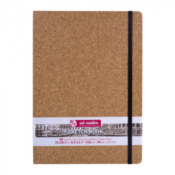 ターレンス アートクリエーションスケッチブック コルク 21×30CM T9314-053M 485405