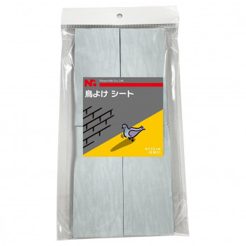 ニショウ機器 鳥よけシート カラス・ハト・ムクドリ対策 (6×13cm)8枚入り