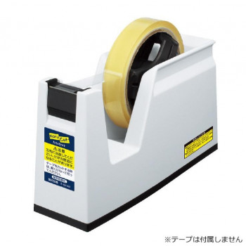 コクヨ テープカッター カルカット 大巻き・小巻きテープ両用 白 T-SM100NW