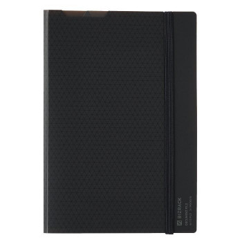 コクヨ 2つ折りドキュメントファイル BIZRACK ブラウンブラック フ-BRFLD950D