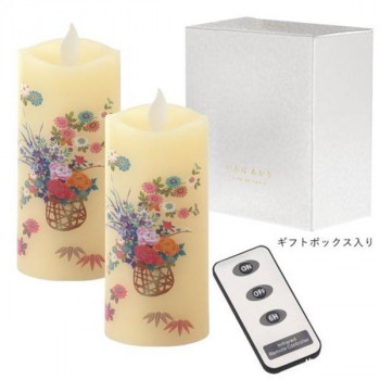 カメヤマ 進物 いろはあかりS 花籠 581930