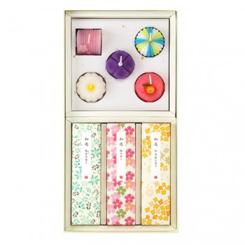 カメヤマ 進物 和遊 和菓子キャンドルセットN 582009
