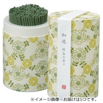 カメヤマ 和遊 緑茶の香り 筒形ミニ寸 581065