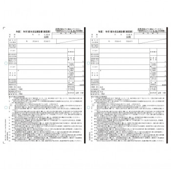 日本法令 給与支払報告書(総括表) 地方MC-6 A4判カット紙