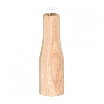 Latree ラトレ KAKI カキ 1輪挿し シェイプM ♯OAK オーク PL1KAK-0180040-OAOL