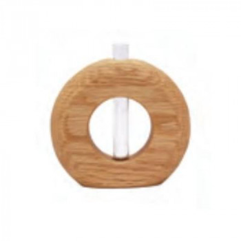 Latree ラトレ KAKI カキ 1輪挿し 丸 ♯OAK オーク PL1KAK-0250102-OAOL