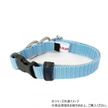 PPカラー 犬用首輪 スカイブルー M 1820FNB74