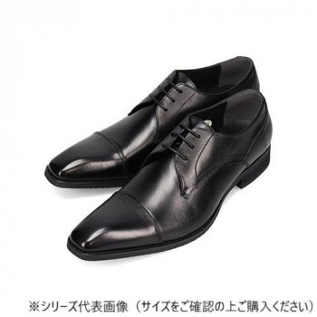 ルーテシア LUTECIA ロングノーズ 外羽根ストレートチップ・ビジネスシューズ  ブラック 25.5cm LU7808