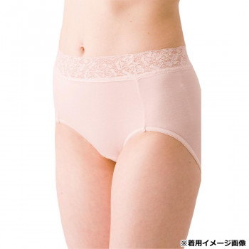 ビビエルボ メディロン 薄手インナー ショーツ ミストピンク M 3346
