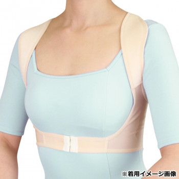 ビビエルボ 姿勢ビューティベルト 薄手 L 4815