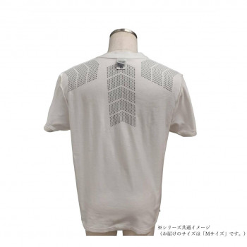 ケアオール　ポリエステルTシャツ　プレミアムショルダープラス　M　ホワイト　ECR-560108